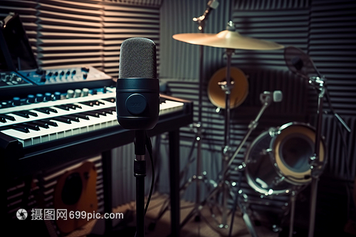 现代录音棚 音乐制作的艺术与科技融合